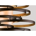 thumbnail image 3 of VERTIGO 1LT WALL SCONCE by Corbett 128-11 in Silver Finish, 3 of 3