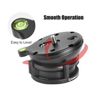 SUNWAYFOTO LB-68 68mm Leveling Base Head for Tripod 22lbs/10kgs Load Capacity