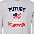 thumbnail image 4 of Inktastic Future Firefighter Long Sleeve Youth T-Shirt, 4 of 5