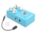thumbnail image 1 of Guitar Overdrive Pedal, Overdrive Pedal Practical In Performance Blue 4.4 X 2.5 X 1.3In Long Service Life  For Outdoor Performance For Music Club, 1 of 8
