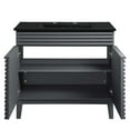 thumbnail image 4 of Modway Render 36" MDF and Particleboard Bathroom Vanity in Gray/Black, 4 of 4