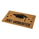 thumbnail image 1 of Popular!Felpudo divertido para puerta,felpudo de bienvenida para entrada exterior,felpudo de graduación,decoraciones de jardín interior,regalos de graduación marrones,2024, 1 of 3
