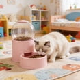 thumbnail image 7 of Twfbrm Automatic Cat Feeder, Gravity Cat Food Dispenser with Detachable Top Lid, 1L Capacity Space-Saving Self Feeding Dish, BPA-Free Pet Food Bowl for Cats and Small Dogs, 7 of 7
