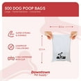 thumbnail image 3 of Downtown Pet Supply Dog Poop Bags, Free Poop Bag Holder, Pastel Rainbow, 500 Bags, 3 of 9