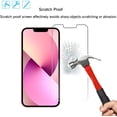 thumbnail image 3 of Glass Screen Protector Compatible for iPhone 13/13 Pro [6.1 Inch] Display 3 Pack Tempered Glass,Case Friendly, 3 of 5