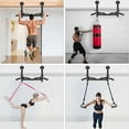 thumbnail image 2 of Heavy Duty Welded Pull Up Bar, Versatile Doorway Wall Mount, Joist Mounted, and Ceiling Mounted Chin Up Bars, Thick Metal Sturdy Construction for Full Body Workouts Support 500 lbs, 2 of 15