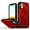 Red, variant on Allytechgroup Magnetic Phone Case for Apple iPhone 11 with Foldable Kickstand, Military-Grade Shockproof Armor Cover with MagSafe Ring, Anti-Scratch Slim Hard Back Case for Men & Women,Desertgold