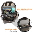 thumbnail image 3 of Clear PVC Backpack Waterproof Transparent Daypack Heavy Duty Bag for Students Travel Stadium Friendly Large Capacity Storage Organizer, 3 of 3