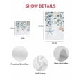 thumbnail image 7 of Blue Coastal Kitchen Dish Towels for Drying Dishes Set of 4, Eucalyptus Leaves Summer Beach Starfish Waffle Weave Microfiber Hand Tea Bathroom Towels Quick Dry & Absorbent Towel 15.7x23.6, 7 of 7