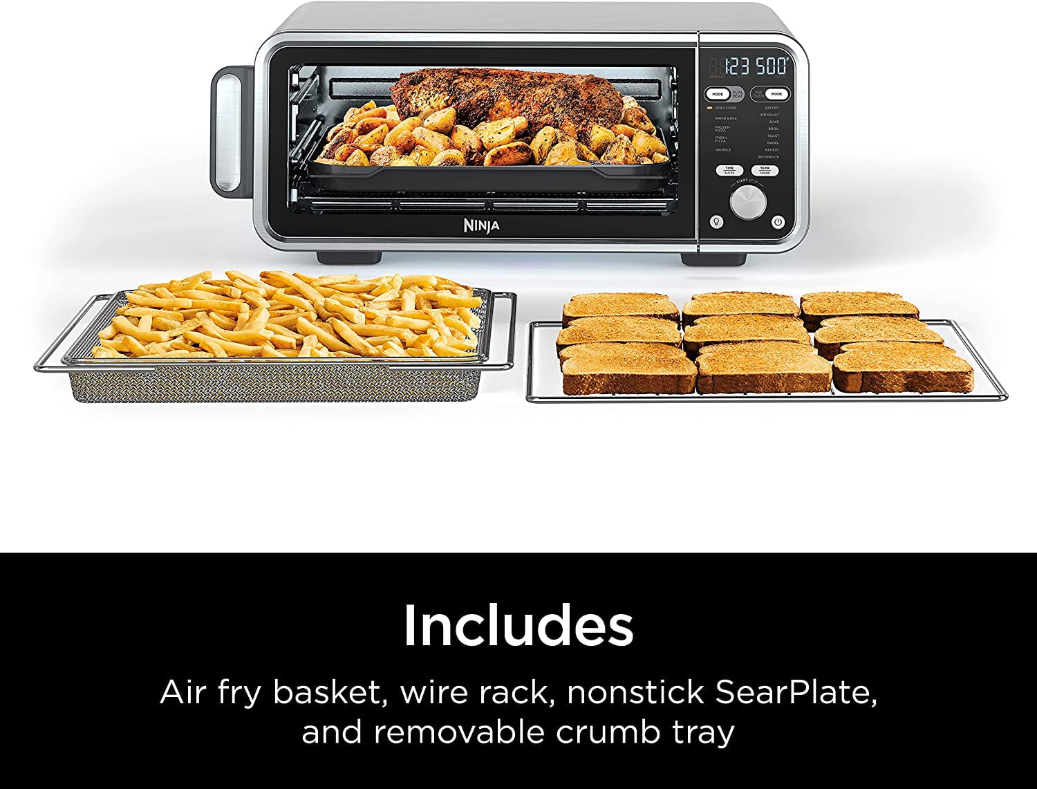 Ninja® Foodi® 13-in-1 Dual Heat Toaster Oven & Reviews