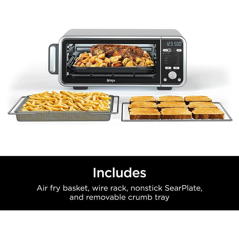 Ninja Foodi 13-in-1 Dual Heat Air Fry Oven 6-Slice Black Convection Toaster  Oven (1800-Watt) in the Toaster Ovens department at
