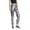 Grey, variant on xiaxaixu Women Shiny Metallic Pants High Waist Stretchy Holographic Trousers
