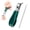 Green, variant on Eagle Beak Beveled Nail Clippers, Upgrade Stainless Steel Wide Jaw Opening Anti-Splash Nail Clipper Set of 2-Piece, Long Handle Angled Head Toenail Clippers for Ingrown & Thick Toenails