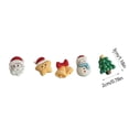 thumbnail image 3 of Qocolhg 5 Pcs Christmas Magnets Sticker, Snowman Refrigerator Star Fridge Car Garage Door Magnetic Stickers, Waterproof Holiday Magnet Decals for Home Kitchen Decor Christmas Decorations Clearance, 3 of 6