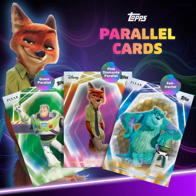 2026 Topps Disney Neon - Factory Sealed - Value Box - Walmart.com