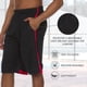 thumbnail image 4 of Pantalones cortos deportivos para hombre – Paquete de 4 pantalones cortos de baloncesto de secado rápido para hombre – Entrenamiento, gimnasio, correr, 4 of 5