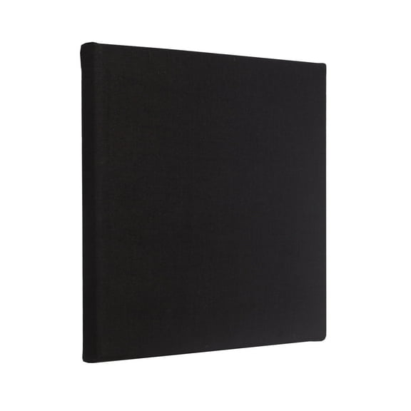 ATS Acoustics Sound Absorbing Acoustic Panel 24" x 24" x 2" Beveled Edge (Black)