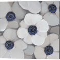 thumbnail image 3 of White Anemone by Timothy OToole Canvas Art Set of 2 14 inch X 14 inch Each, 3 of 4