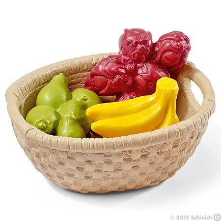 Schleich - 42240 Accessoires pour le Monde de la Nature: Set d'Aliments pour Fruits