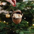 thumbnail image 5 of Animal Christmas Tree Ornaments, Cute Woodland Wildlife Ornaments Funny Forest Animal Hanging Ornaments for Christmas Tree Decorations Fall Holiday Home Decor, 5 of 6