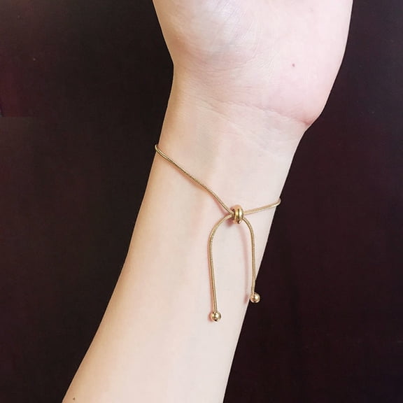 Minimalist For Forest Style Adjustable Length Bracelet