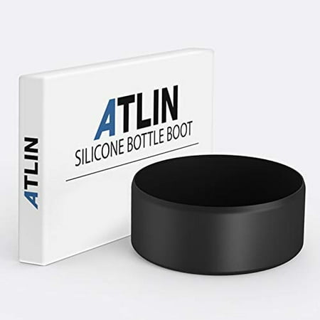 Atlin Silicone Sleeve [Small], Protective Bottle Rubber Bottom Compatible with Hydro Flask, Durable Anti-Slip Boot Cover for Stainless Steel Water Cup, Portable Pet Bowl [Dishwasher Safe]