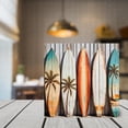 thumbnail image 2 of Surf Boards Wooden Box Sign Surfing Themed Gifts Funny Ocean Office Sign Shabby Chic Kitchen Decor Rustic Desk Decor for Men Wood Block Signs For Shelf Desk Decoration 7x7 In, 2 of 6