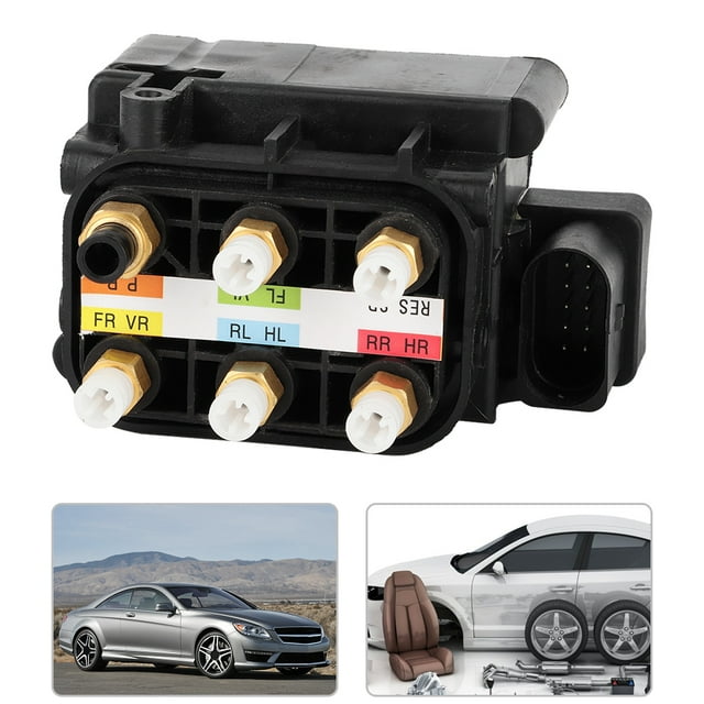LAFGUR Bloc de Soupape de Suspension Pneumatique pour, Bloc de Soupape de Suspension Pneumatique, 2123200358 Adapté pour -Benz CL550 2007-2014 Adapté -Benz R320 2007-2009
