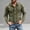 Army Green, variant on Men's Western Snap Button Long Sleeve Denim Shirt, Lightweight Stretchy Fabric, Casual & Outdoor Wear, Available in Multiple Colors