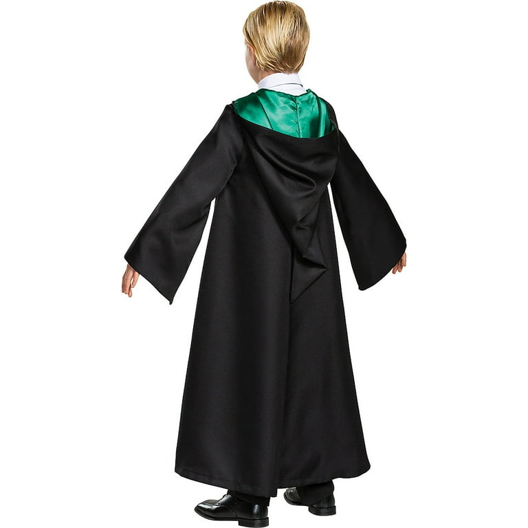 Disguise Kids' Prestige Harry Potter Slytherin Robe Costume - Size 4-6 