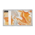 thumbnail image 2 of Cloth Purse Boys' Novelty Wallets Girls' Novelty Wallets Men's Wallets Women's Wallets Card Wallet Cash Wallet Student ID Bag Coin Wallet Orange Marble Pattern, 2 of 7