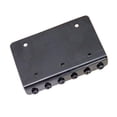 thumbnail image 3 of A Set Top Load Concave Saddle 6 String Electric Guitar Bridge Bridge for Electric Guitar Black, 3 of 7