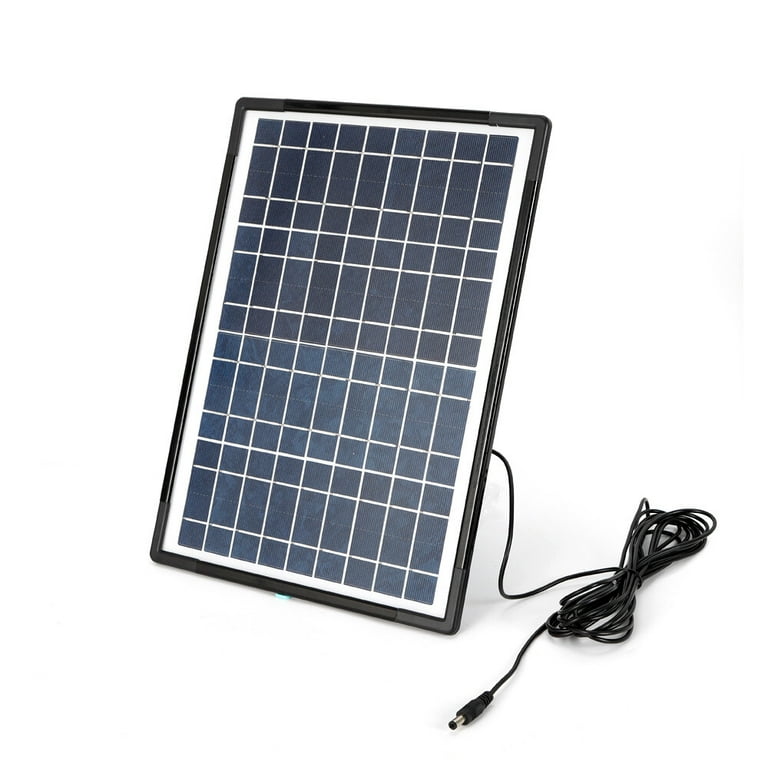 150W Solar Power Inverter with 4 * 12V LED Bulbs & Panel, Portable Solar  Generator for Home Emergency Power Outage, 12V DC to 110V AC Outlet with  USB Ports, for Camping, RV,