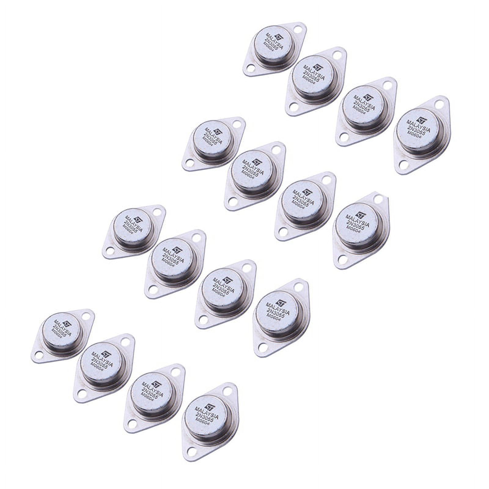 Lot De 24 Transistors 2N3055 TO-3 – NPN, 15A 60V, Pour Ampli Audio Et Applications Puissance