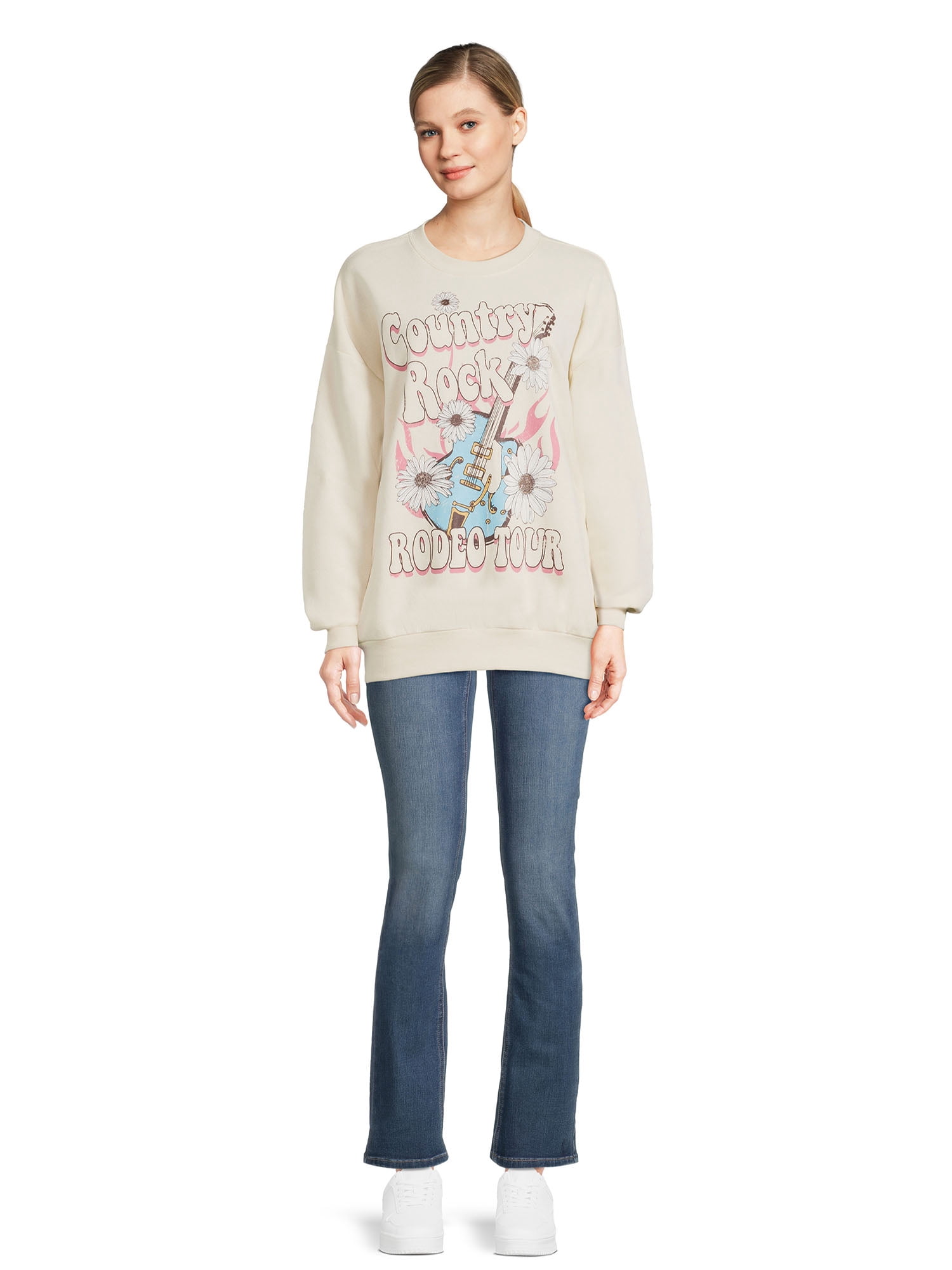 Self Esteem Juniors' Graphic Pullover Sweatshirt