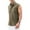 Army Green, variant on SwiftWear Men Polyester Short Sleeve Turndown collar Casual Tshirts Shirts For Men Black L