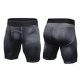 thumbnail image 2 of Mens Compression Shorts Base Layer Running Briefs Fit Sports Gym Fitness Short Pants, 2 of 3
