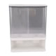 thumbnail image 3 of Contenedor de arroz de 3 l, transparente, hermético, para pared, para cocina, dispensador de granos, cubo de almacenamiento, 3 of 14