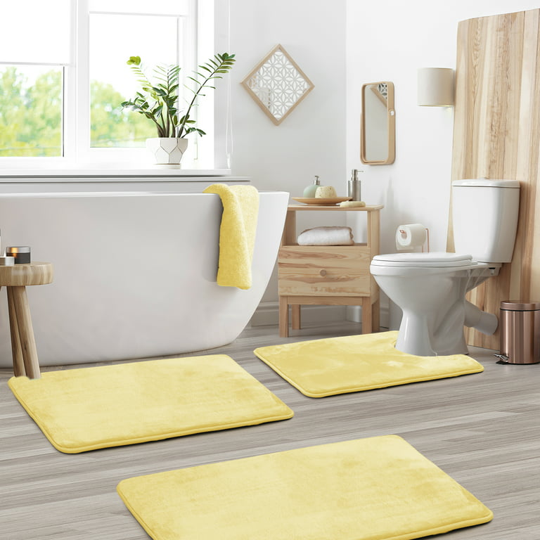 Baulas Bath Mat (20x32 inch) - Yellow