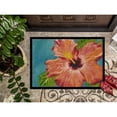 thumbnail image 3 of Coral Hibiscus by Malenda Trick Door Mat, 3 of 4