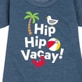 thumbnail image 3 of Hip Hip Vacay  - Toddler & Youth Girls Fleece Dress, 3 of 6