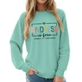 thumbnail image 2 of vigerkar Kindness Is Free Sweatshirt, Womens Teacher Inspirational Sayings Pullover Crewneck Sweatshirts Tops (Light Green, S), 2 of 9