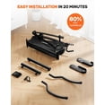 thumbnail image 2 of Elliptical  with Magnetic Resistance for Home Gym, Quiet Exercise Equipment with LCD Monitor and 8-Level Adjustment, 300LBS Capacity, 2 of 8