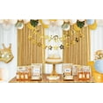 thumbnail image 5 of XmhyTop-A Glitter Curtains 2 Pieces 60X240cm - Sparkling Backdrop Curtains for Parties,Fiestas Decorar- Gold, 5 of 6