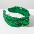 thumbnail image 5 of Women’s Sparkly Rhinestone Hair Band – Full Coverage Sponge Headband, Soft & Stretchy, Elegant Hair Hoop for Daily or Party Wear, 5 of 5