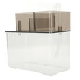 thumbnail image 3 of Betta Fish Tank Transparent Easy Cleaning Lightweight Small Goldfish Bowl for Betta Fish Turtle Reptile, 3 of 14