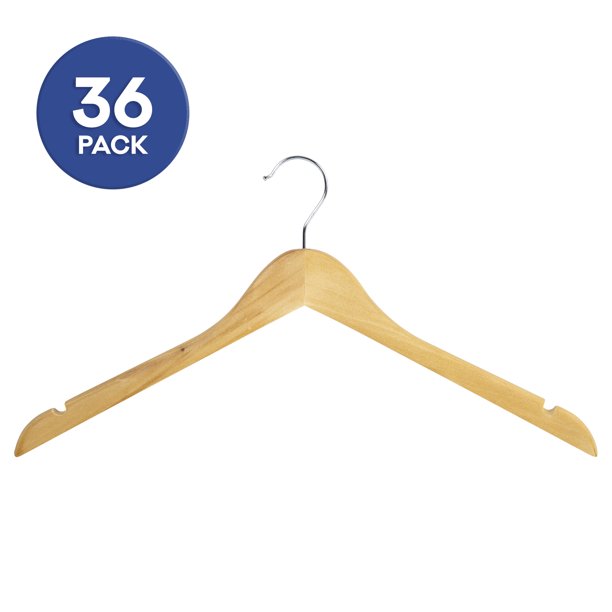 Imperial Non Slip Skirt Hanger Set Of 36 Walmart Com Walmart Com
