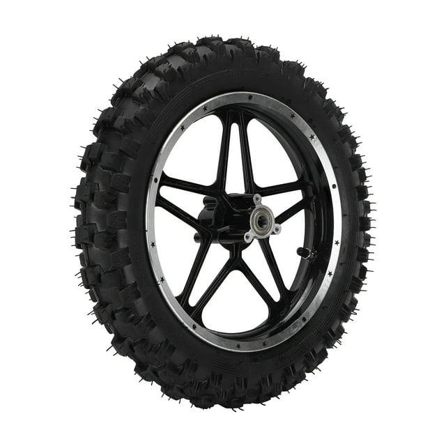 Disc Brake Wheel,2.5‑10in Rear Wheel Steel Disc Wheel Motorcycle Rear Tire High-End Performance
