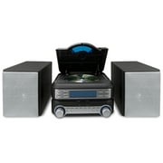 Angle View: GPX 2 Channel Stereo Home Music System, HC221B