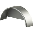 thumbnail image 2 of Tow Zone Single Round Steel Trailer Fender w/Skirt, Fits 13in.-15in. Tires, 32in. x 9in. x 15in., Model# 44916, 2 of 2